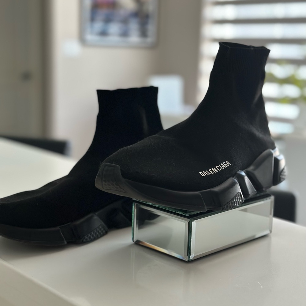 Balenciaga Mens Knit Sock Trainer Sneaker